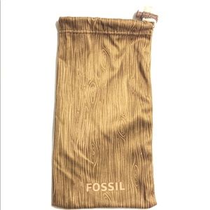 Fossil Sunglasses Drawstring Pouch